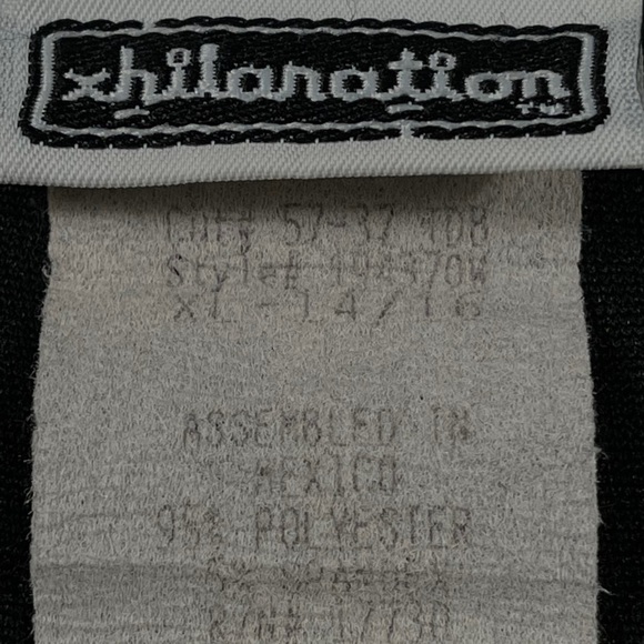 Vintage Exhilaration size Xl black velvet short sleeve crop top mock turtleneck - Picture 6 of 6